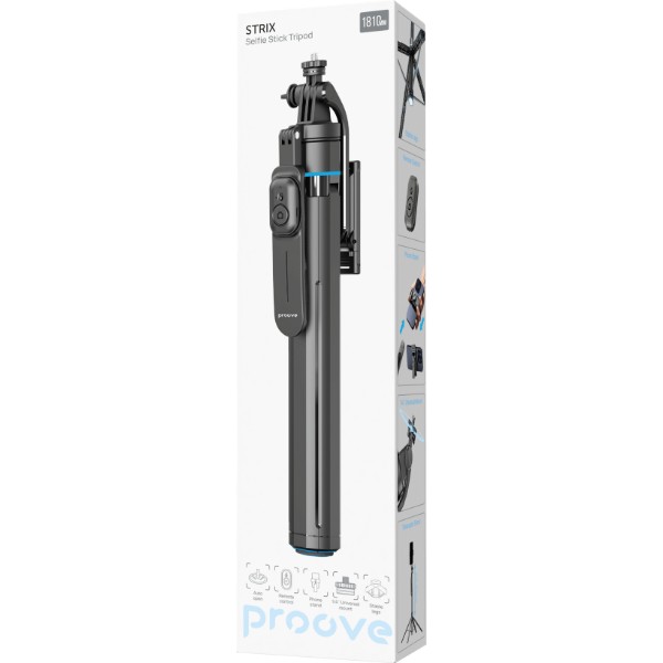 Фото - Трипод для селфи Proove Strix (1810mm) black (MPSX00000001)